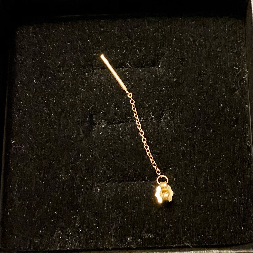 SOLD Catbird 14k Yellow Ballerina earring Single